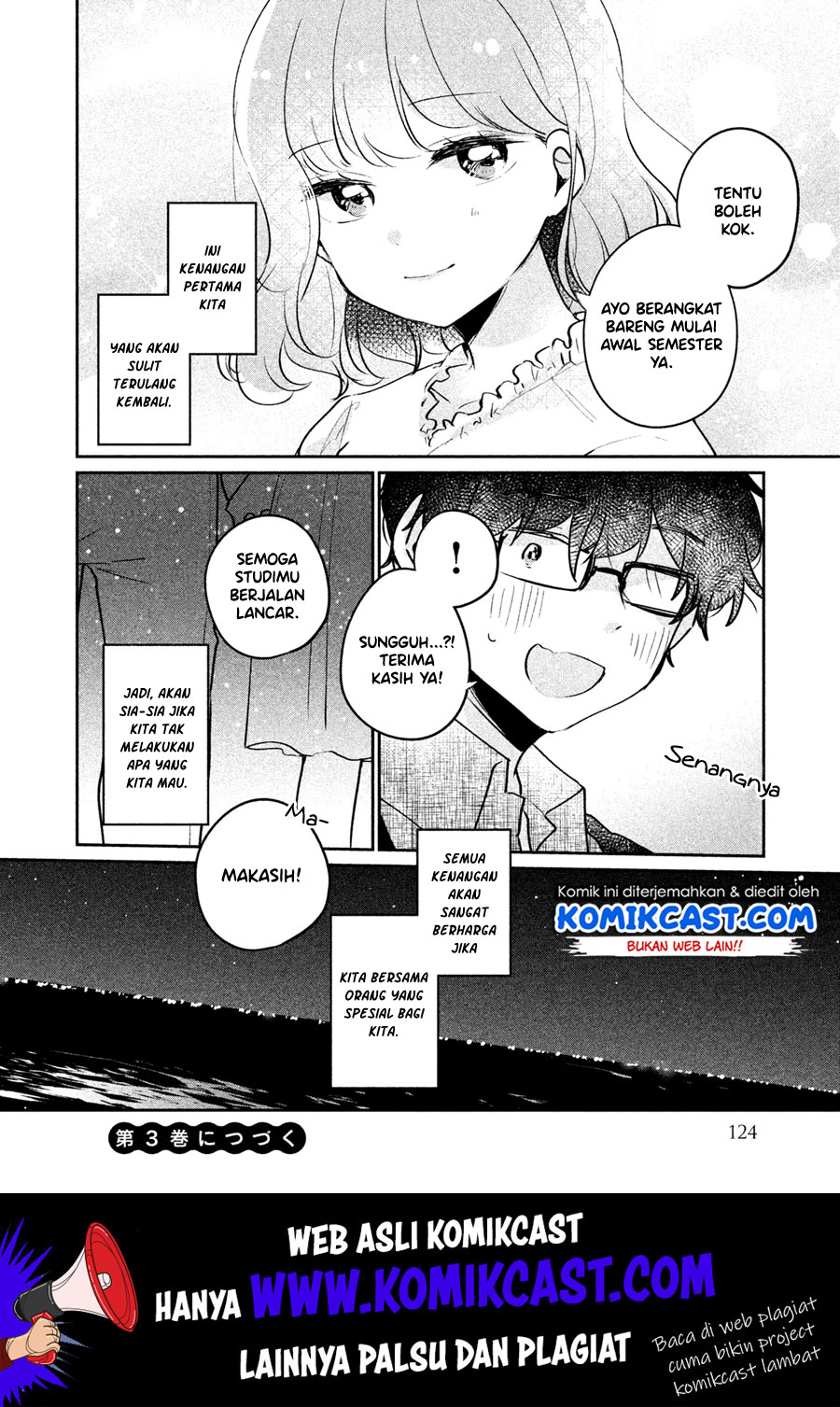 It’s Not Meguro-san’s First Time Chapter 17 Bahasa Indonesia